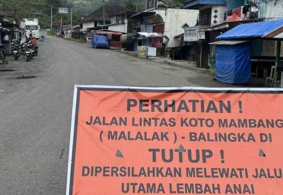 Pemprov Sumbar Putuskan Tetap Tutup Ruas Malalak Demi Keamanan Pemudik