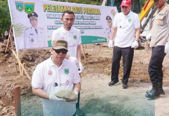 WEBSITE - 2026-06-15T100039.900 Pakai Sepablock, Pembangunan 10 Unit Huntap Terpadu untuk Korban Bencana di Padang Panjang Dimulai