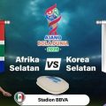 Susunan pemain Afrika Selatan lawan Korea Selatan