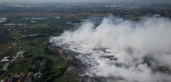 WEBSITE - 2026-07-06T100427.137 Enam Hari Operasi, Kebakaran TPA Jatiwaringin Tinggal 3,6%