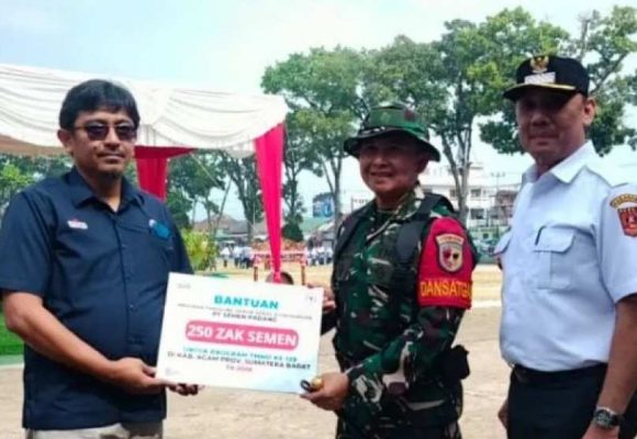 WEBSITE - 2026-07-17T124413.772 PT Semen Padang Salurkan 500 Zak Semen untuk Dukung TMMD ke-129 di Agam dan Lima Puluh Kota