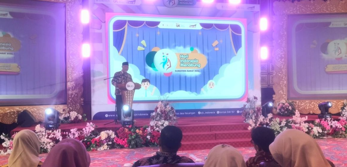 WEBSITE Puncak Peringatan Hari Indonesia Menabung 2026, OJK Sumbar dan Pemprov Dorong Pengikisan Kesenjangan Pemahaman Finansial