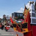 Pawai Alegoris HUT Ke-81 Kemerdekaan RI Ke-81 di Bukittinggi meriah