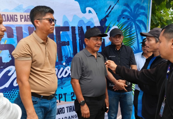 WEBSITE (19) Ombak Muaro Tiram Siap Menggelora, Padang Pariaman Surfing Championship 2026 digelar 26–27 September