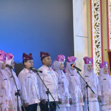 WEBSITE (29) Hari Pertama Jambore Kader PKK Sumbar, Kontingen Padang Pariaman Tampil All Out