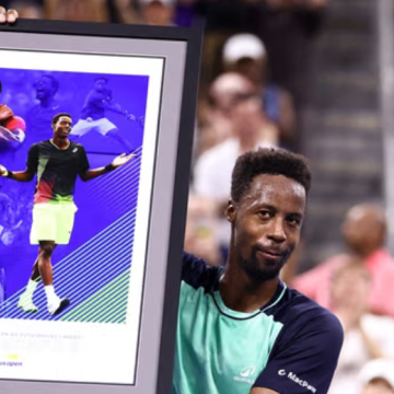 WEBSITE (35) Salam Perpisahan Gael Monfils di AS Terbuka Usai Tumbang dari Learner Tien