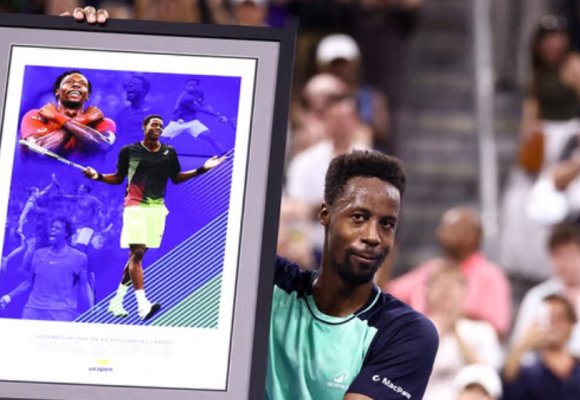 WEBSITE (35) Salam Perpisahan Gael Monfils di AS Terbuka Usai Tumbang dari Learner Tien
