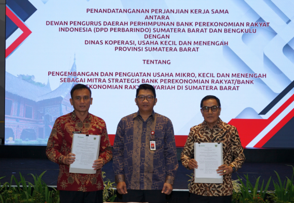 WEBSITE OJK Dorong Sinergi Dinas Koperasi dan Perbarindo Perluas Akses Pembiayaan UMKM Sumbar