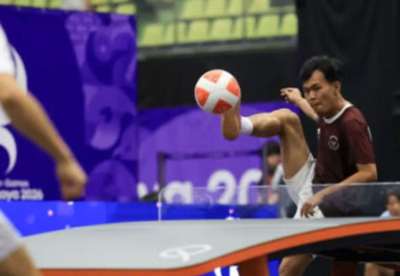 Yoga Buka Debut Teqball Indonesia dengan Dua Kemenangan Beruntun di Asian Games 2026