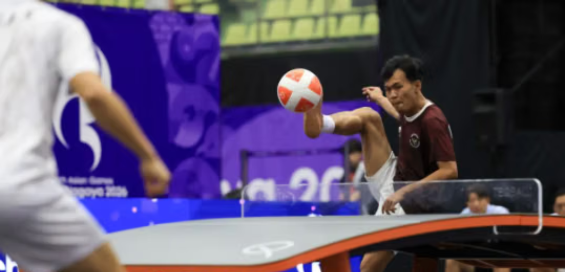 WEBSITE (86) Yoga Buka Debut Teqball Indonesia dengan Dua Kemenangan Beruntun di Asian Games 2026