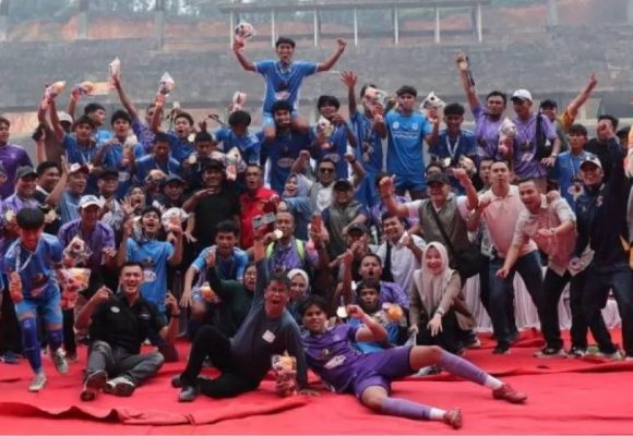 WEBSITE (29) Tim Sepakbola Payakumbuh raih emas Porprov Sumbar 2026