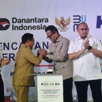 Kayu Tanam Jadi Titik Strategis Reaktivasi Kereta Api Sumbar
